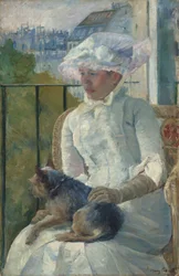 Young Girl at a Window, c.1883-84